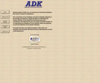 Adkcollections.com(ADK Collections) Screenshot