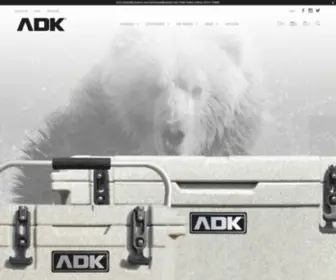 Adkcoolers.com(ADK Brands) Screenshot