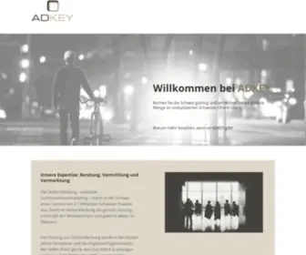 Adkey.ch(Willkommen) Screenshot