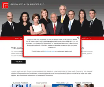 Adkisonneed.com(ANA Firm) Screenshot