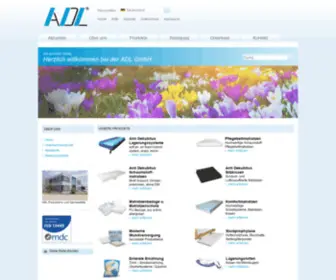 ADL-GMBH.de(ADL GmbH) Screenshot