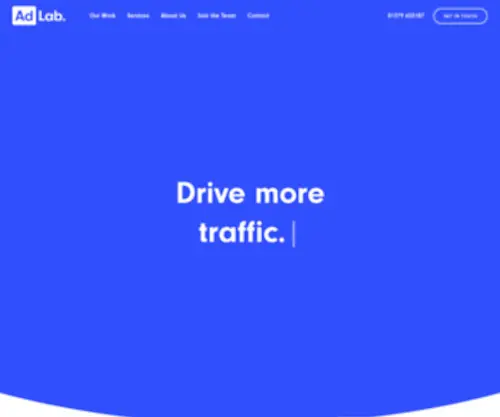 Adlab.co.uk(Adlab) Screenshot