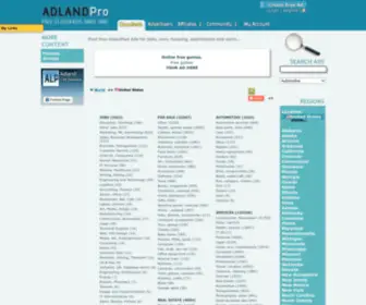 Adlandpro.com(Netherlands Free Classifieds) Screenshot