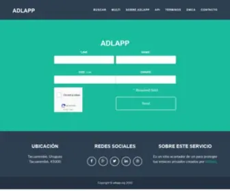 Adlapp.org(Acortador links) Screenshot