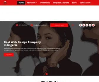 AdlatWorld.com(Best Web Design Company In Nigeria) Screenshot