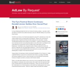 Adlawbyrequest.com(AdLaw by Request) Screenshot