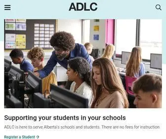 ADLC.ca(Online learning) Screenshot