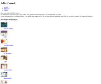 Adlec.com(Conseil) Screenshot