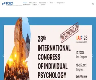 Adler-Iaip.net(International association of individual psychology) Screenshot
