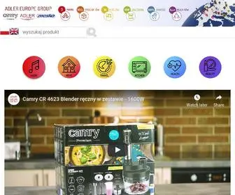 Adler.com.pl(AdlerEurope) Screenshot