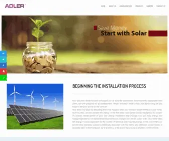 Adlergroup.in(Solar) Screenshot