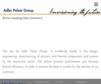 Adlerpelzer.com(Adler Pelzer Group) Screenshot