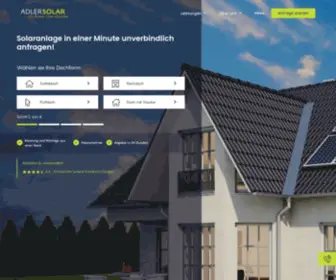 Adlersolar.de(ADLER Solar) Screenshot