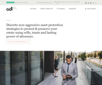 Adlestateplanning.co.uk(Specialist Consultancy Firm) Screenshot