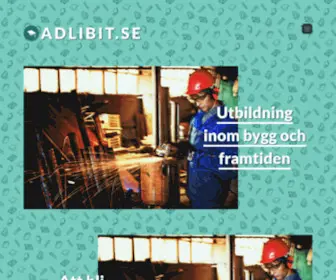 Adlibit.se(Ad lib Improviserad teater) Screenshot