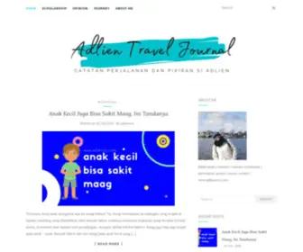 Adlienerz.com(Adlien Travel Journal) Screenshot