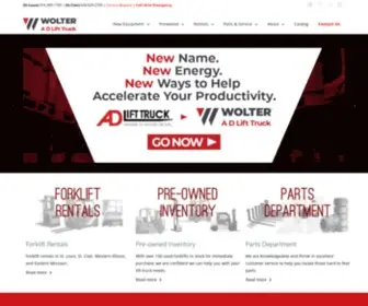 Adlifttruck.com(Forklift Rental) Screenshot