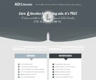 Adlitecoin.com(Adlitecoin) Screenshot