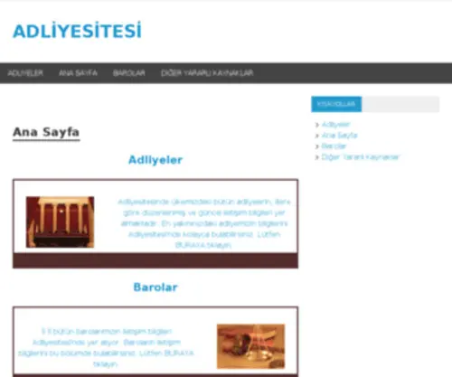 Adliyesitesi.com(Adliyesitesi) Screenshot