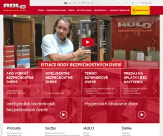 Adlo.sk(Neprekonateľné bezpečnostné dvere) Screenshot