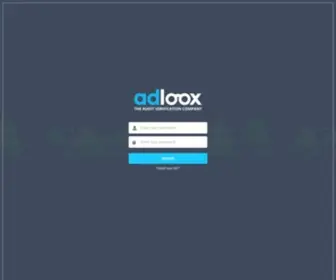 Adloox.io(Adloox) Screenshot