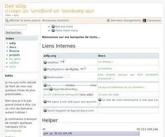 ADLP.org(Start) Screenshot