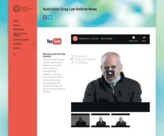 ADLRF.org.au(Australian Drug Law Reform Foundation) Screenshot