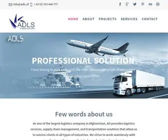 ADLS.af(Ariana Dorukhshan Logistic Services Co) Screenshot