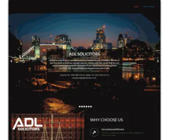 Adlsolicitors.com(Law Made Simple) Screenshot