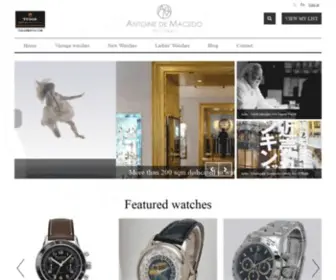 ADM-Horloger.com(Horlogerie ADM) Screenshot