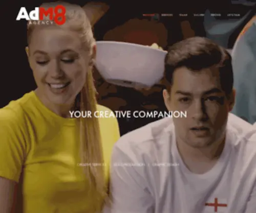 ADM8.com.au(AdM8 Agency) Screenshot