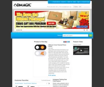 Admagicadvertising.com(Ad Magic Promotional Advg Inc from Netcong NJ USA Ad Magic) Screenshot