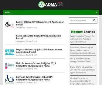 Admalic.co.ke(Opportunities & Education in Kenya) Screenshot