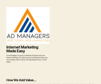 Admanagers.ca(Admanagers) Screenshot