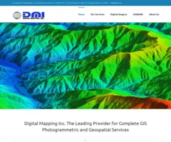 Admap.com(DIGITAL MAPPING INC) Screenshot