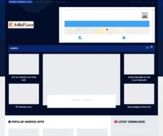 Admaplace.com(My WordPress Blog) Screenshot