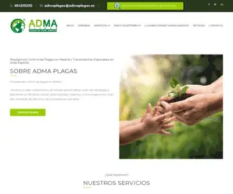 Admaplagas.es(Control de plagas en Móstoles) Screenshot