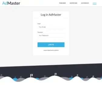 Admaster.website(Admaster website) Screenshot