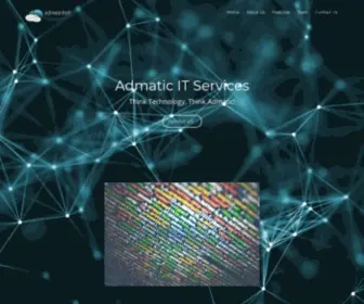 Admaticitservices.com(Admatic IT Services Training) Screenshot
