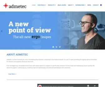 Admetec.com(ADMETEC) Screenshot