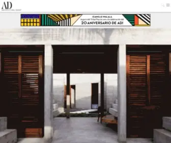 Admexico.mx(Architectural Digest M) Screenshot