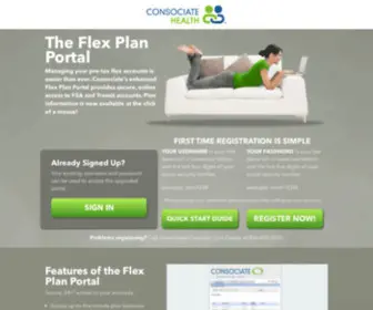 Admfsa.com(ADM Flex Plan Portal) Screenshot