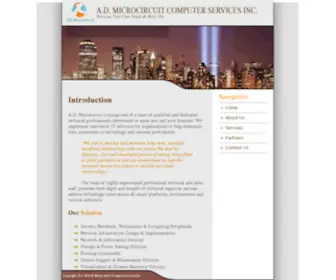 Admicrocircuit.com(Microcircuit Computer Services Inc) Screenshot