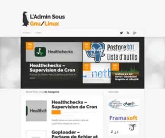 Admin-Linux.org(Nginx) Screenshot