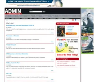 Admin-Magazine.com(ADMIN Magazine) Screenshot