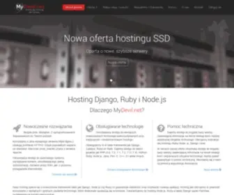 Admin.net.pl(Hosting Django) Screenshot