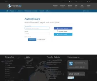 Admin.ro(Autentificare) Screenshot