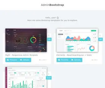 Adminbootstrap.com(AdminBootstrap) Screenshot