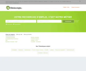 Admincompta.fr(Offres d'emploi) Screenshot
