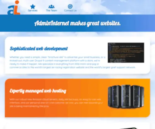 Admininternet.net(AdminInternet) Screenshot